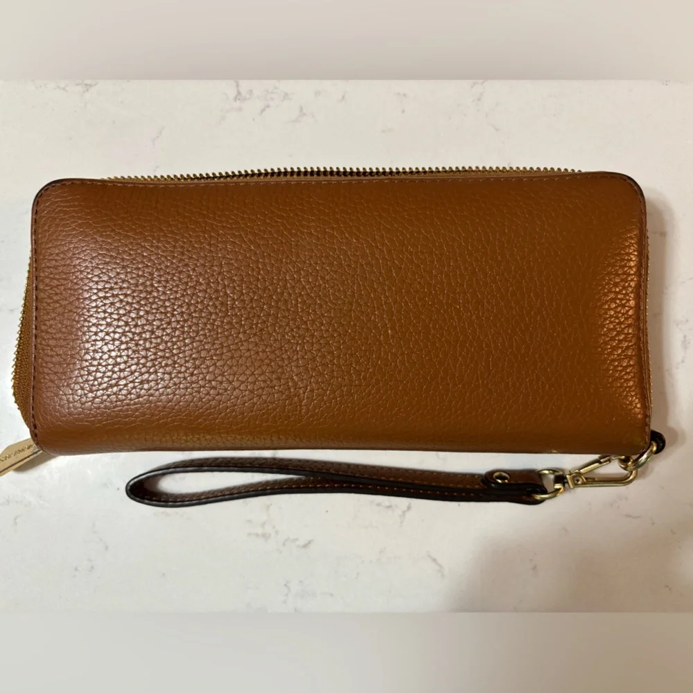 Michael Kors Tan Leather Wallet